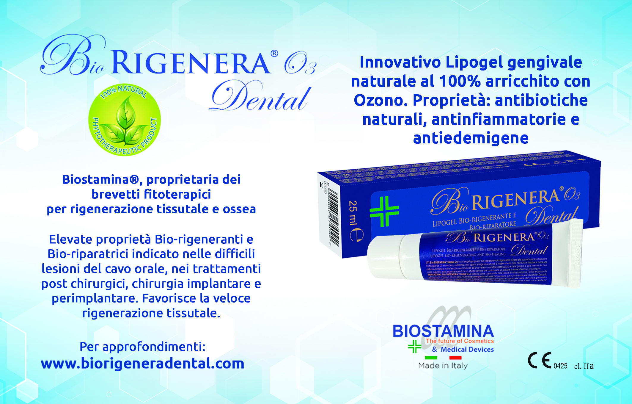 Bio RIGENERA Dental Lipogel Gengivale 25 ml - immagine 4